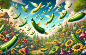 Die fliegende Zucchini